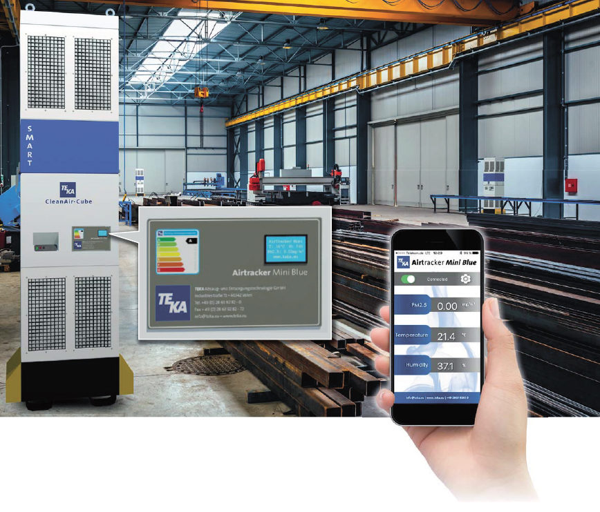 Airtracker Mini Blue