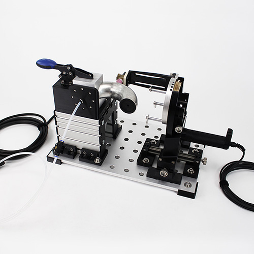 EET-50 - špeciálna aplikácia zvárania koleno - koleno