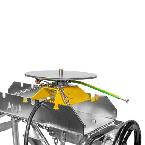 Otočný stôl pre zváranie rúr